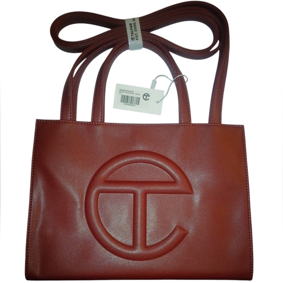 Telfar Shmedium shopping bag - Oxblood NWT (Limited Quantities size) - Picture 2 of 8